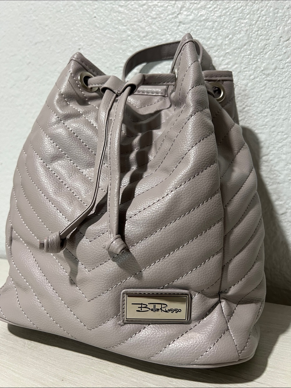 BELLA RUSSO Light purple Backpack.